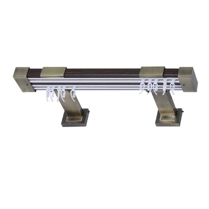 Карниз "Президент" с фурнитурой, цвет венге, длина 400 см