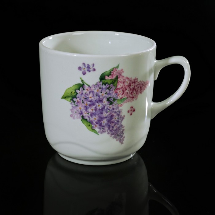 Кружка 350 мл "Лагуна. Сирень"