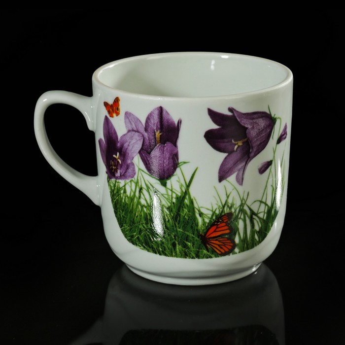 Кружка 350 мл "Лагуна. Степной колокольчик"