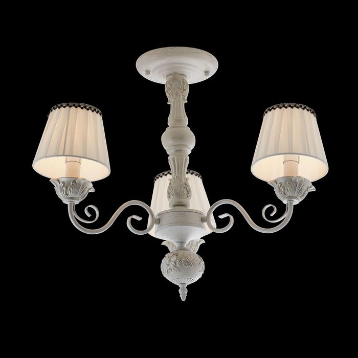Люстра "Неаполис" 3 лампы 40W Е14 белый