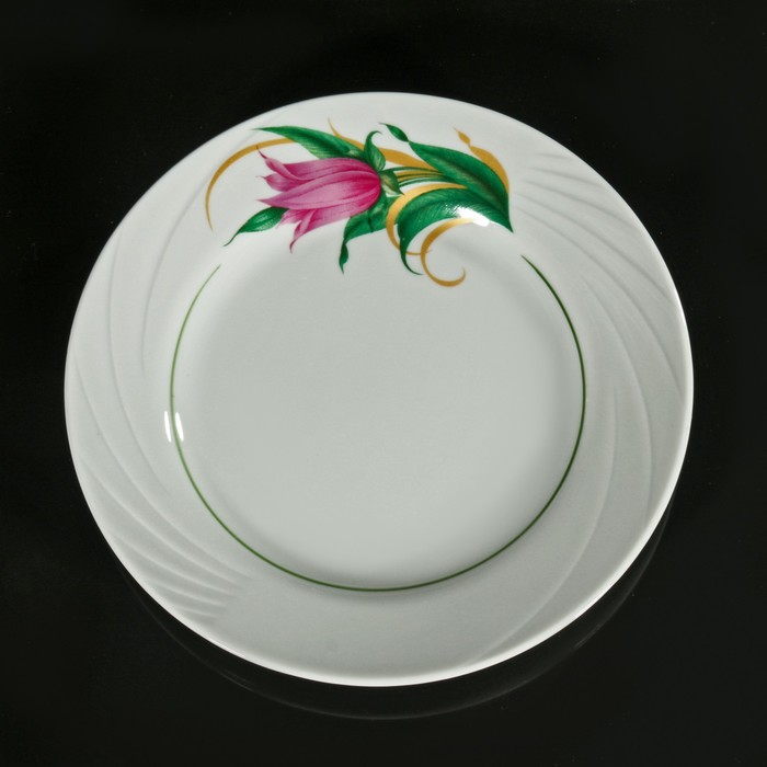 Тарелка мелкая 17,5 см "Голубка. Колокольчики"