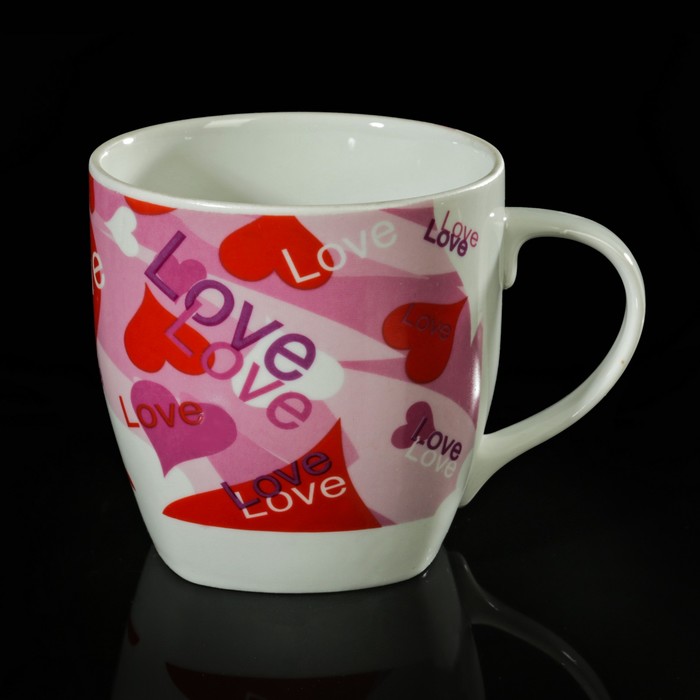 Кружка 400 мл, "Квадро. Праздничный", рисунок МИКС