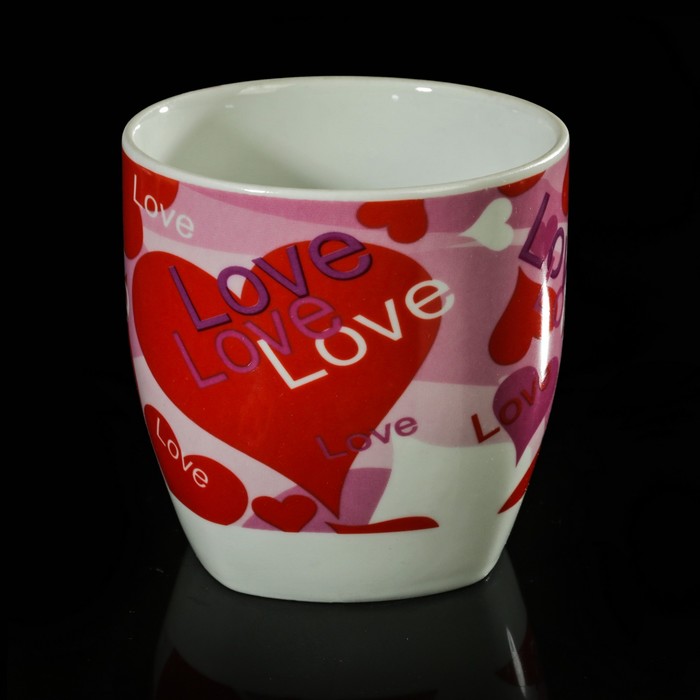 Кружка 400 мл, "Квадро. Праздничный", рисунок МИКС