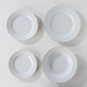 Сервиз столовый «Голубка.», 36 предметов, 4 вида тарелок от Сима-ленд