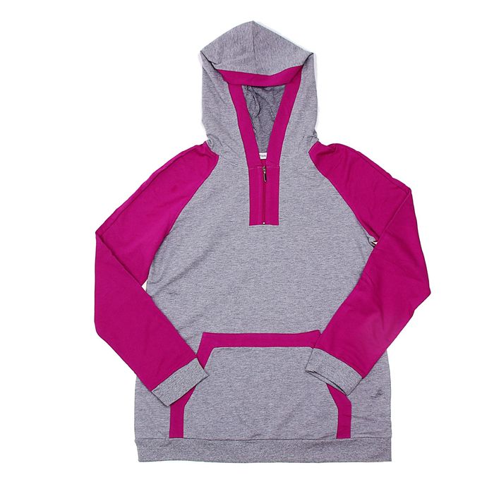 Толстовка женская с капюшоном IFD253c012 Fiordaliso, цвет фуксия, р-р 44 (3)