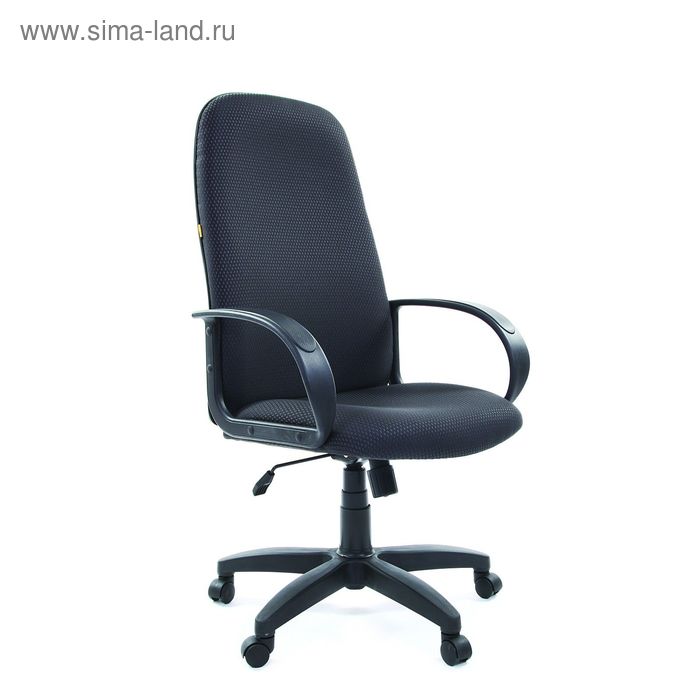 Кресло руководителя Chairman 279 JP15-1, Чёрно-серый кресло chairman 9801 jp15 3 голубой