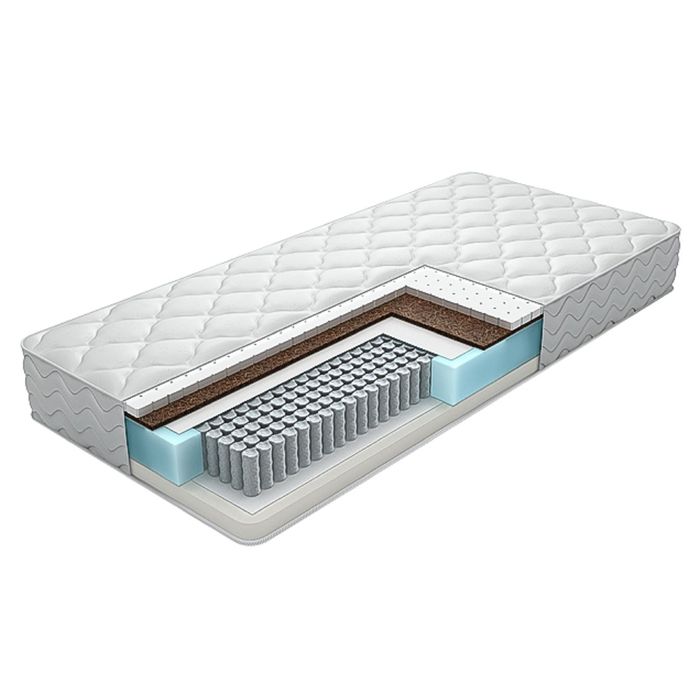 Матрас "Гранд Люкс", размер 120х195 см, высота 20 см, чехол жаккард