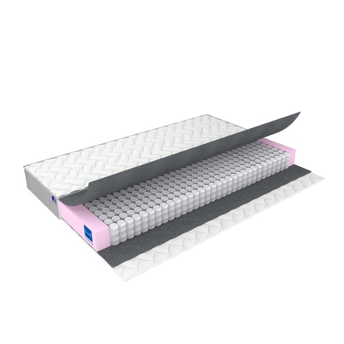 Матрас Ultra Light, размер 200х200 см, высота 16 см, чехол жаккард