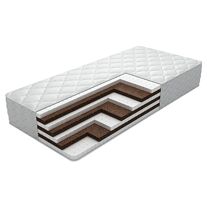 Матрас "Баваро Люкс ", размер 80х195 см, высота 21 см, чехол жаккард