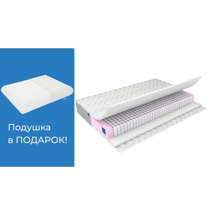 Матрас Ultra Relax, размер 140х190 см, высота 20 см, чехол жаккард