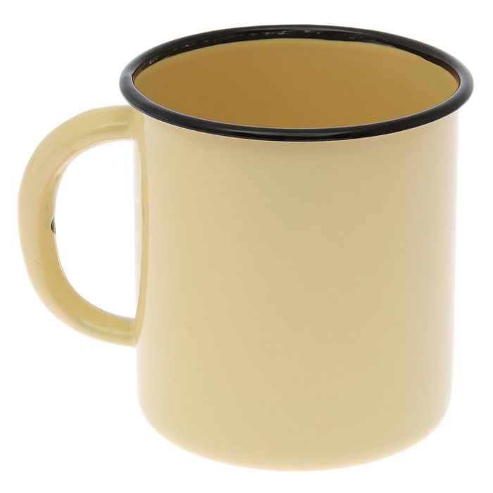 Кружка 1 л, цвет кремовый