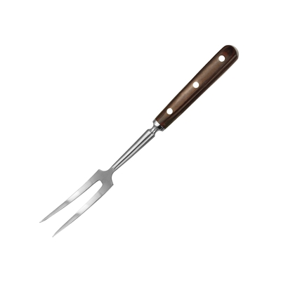Вилка для мяса разделочная 31 см, с деревянной ручкой