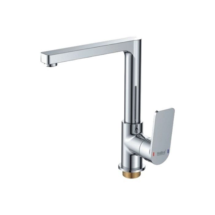 Смеситель для кухни Zigmund &amp; Shtain 0800, Нержавейка полированная