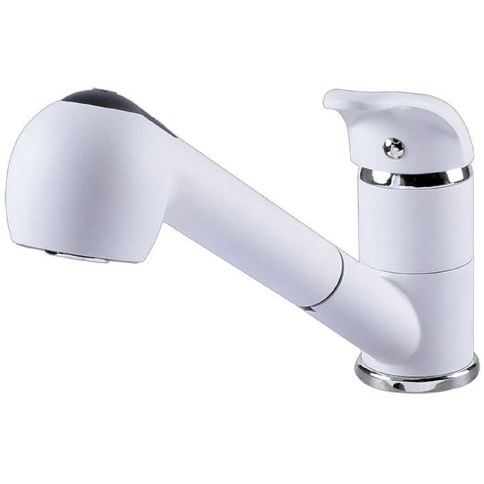 Смеситель для кухни Zigmund &amp; Shtain 1200, Белый жемчуг