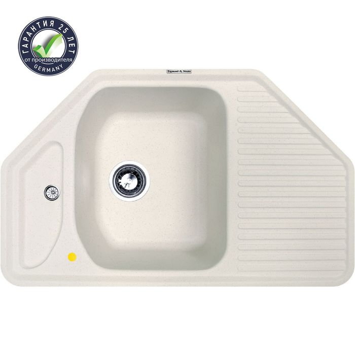 Мойки кухонные из камня Zigmund & Shtain ECKIG 800, каменная соль