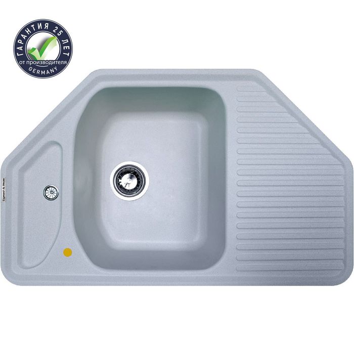 Мойки кухонные из камня Zigmund & Shtain ECKIG 800, млечный путь