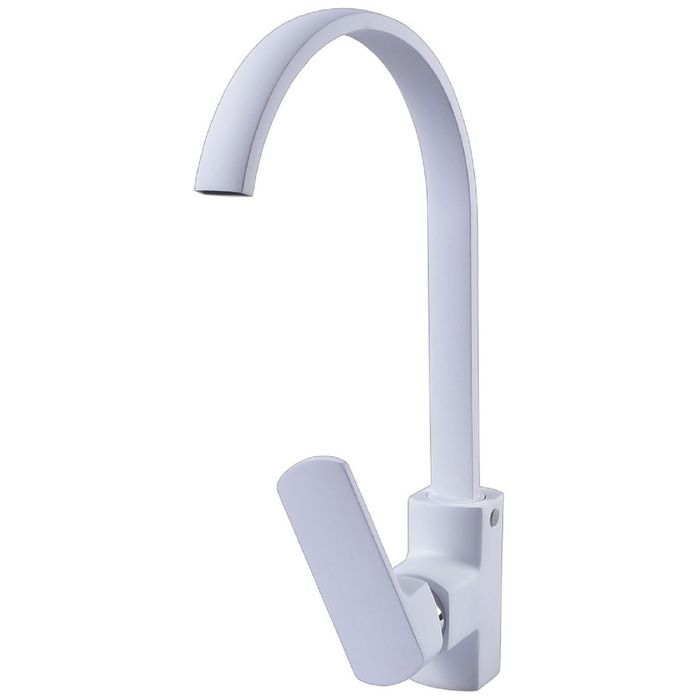 Смеситель для кухни Zigmund &amp; Shtain 0500, Белый жемчуг ,