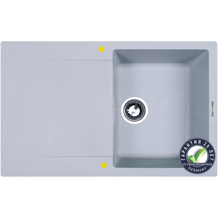 Мойки кухонные из камня Zigmund & Shtain RECHTECK 775, млечный путь