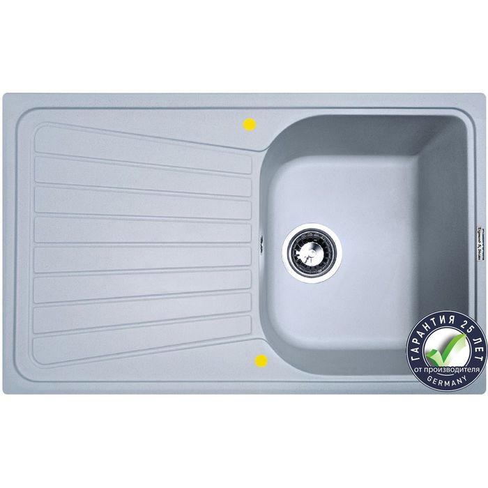 Мойки кухонные из камня Zigmund & Shtain KLASSISCH 790, млечный путь