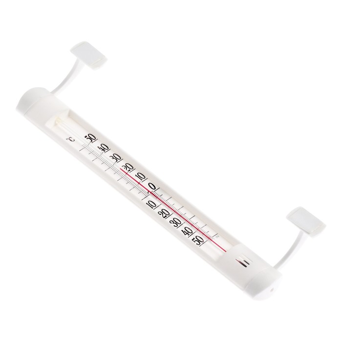 Термометр оконный (-50°С<Т<+50°С) на "липучке", упаковка картон