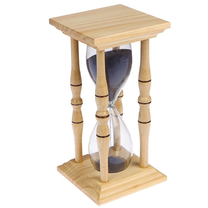 Часы песочные сувенирные (конусные), микс