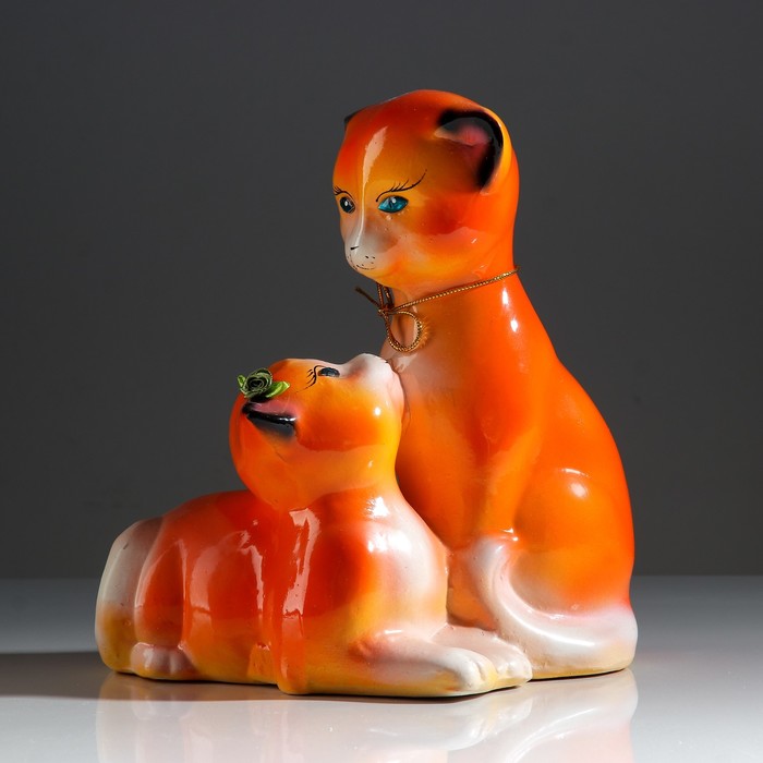 Копилка "Мастер и Маргарита" глянец, оранжевая