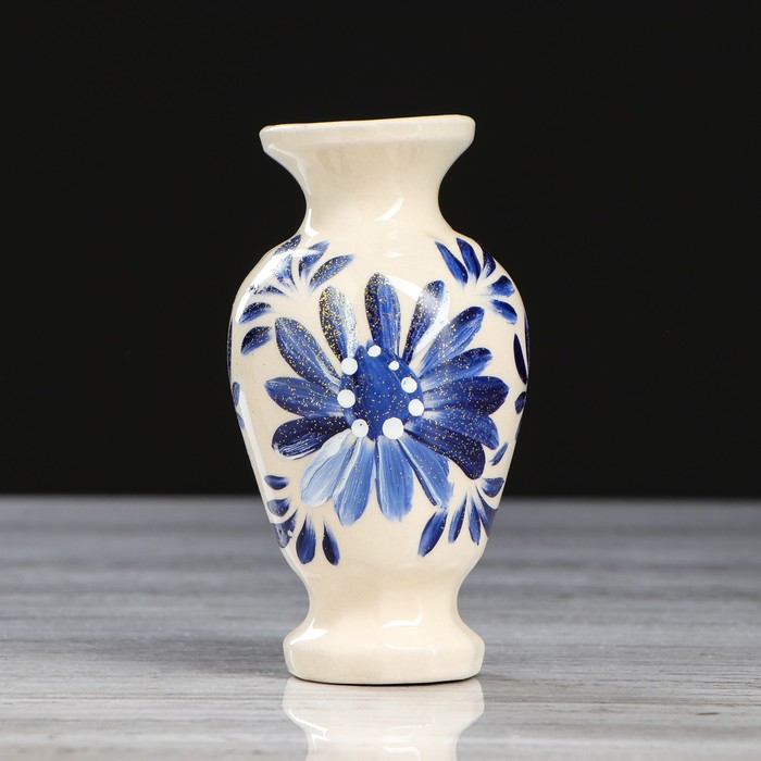 Ваза "Вазочка" гжель, 11 см