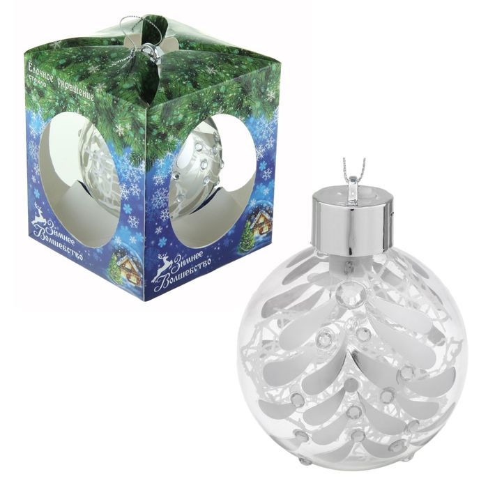 Световой новогодний шар "Ёлочка"