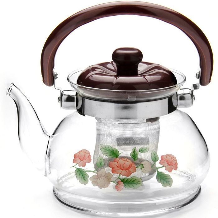 Чайник заварочный 800 мл, с ситечком