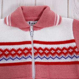 

Комплект для девочки «Кармашек»: кофта, брюки, рост 74-80 см, цвет розовый