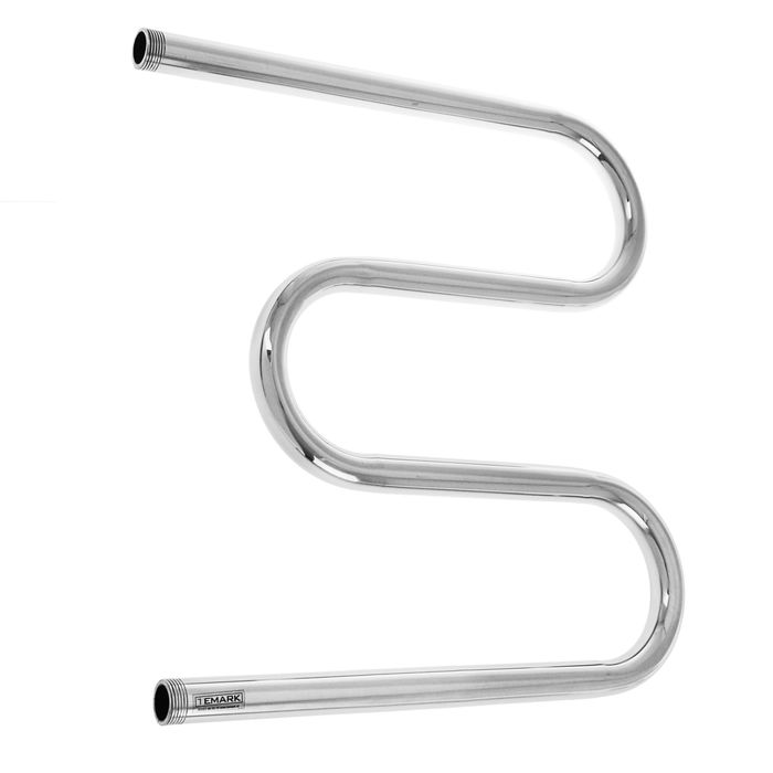 Полотенцесушитель TEMARK, водяной, М-образный, 500х500 мм, d=32 мм