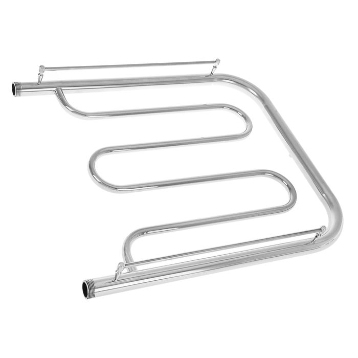 Полотенцесушитель TEMARK "Фокстрот-2", водяной, с полкой, 500х600 мм, d=32 мм