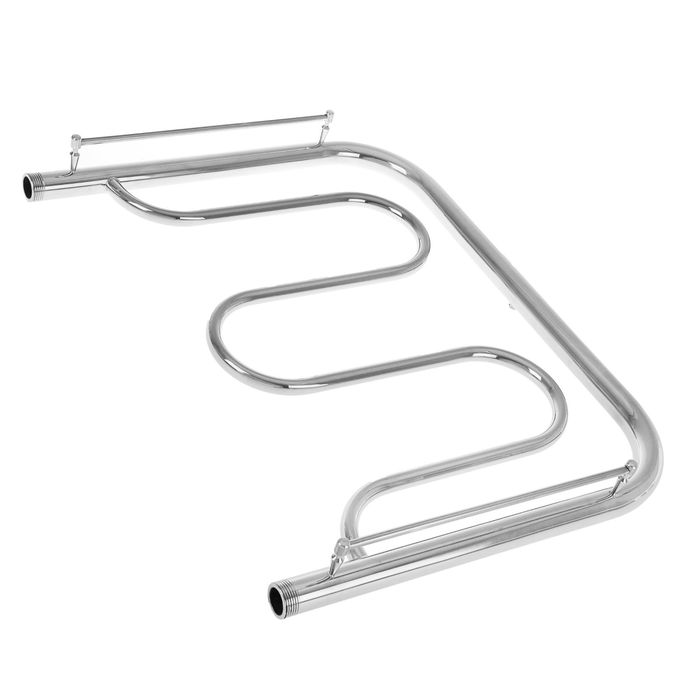 Полотенцесушитель TEMARK "Фокстрот-2", водяной, с полкой, 600х500 мм, d=32 мм