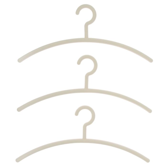 Вешалка-плечики размер 48-50 "Модерн", набор 3 шт, цвет МИКС