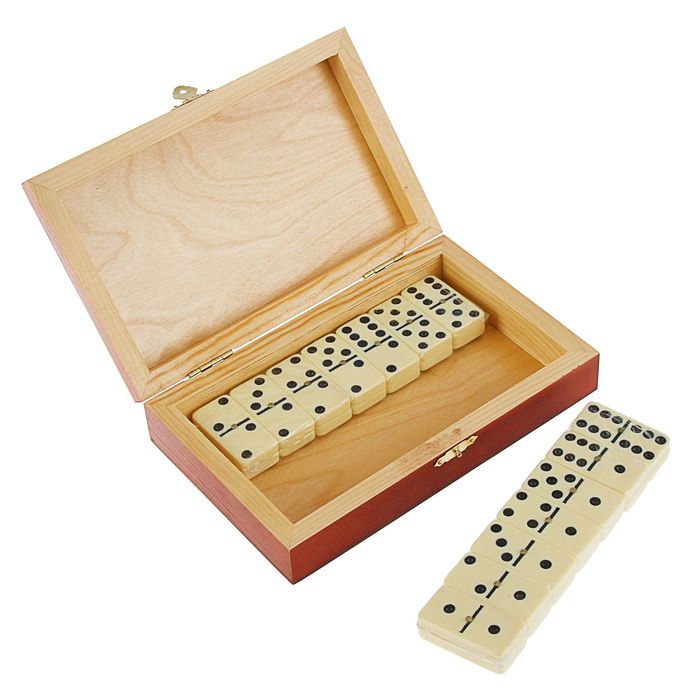 Домино в шкатулке "Алые паруса"