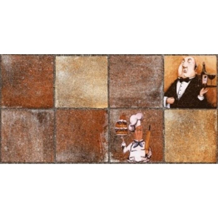 Облицовочная плитка Лофт коричневый Ланч 08-11-15-743 40х20см (в упаковке 1,28 кв.м)