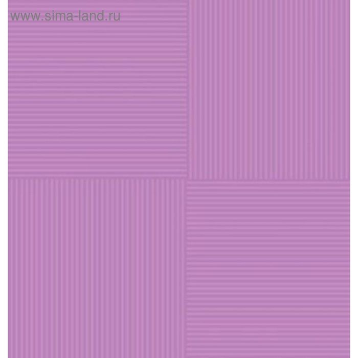 Плитка напольная Кураж-2 фиолетовый 30х30см 12-01-55-004 (в упаковке 0,99 кв.м)