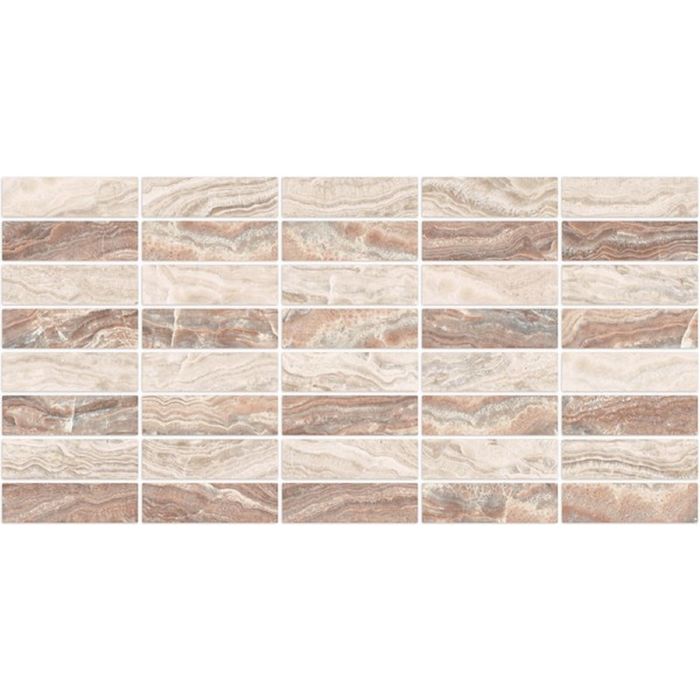 Вставка керамическая 50х25см Триумф розовый 10-30-41-115