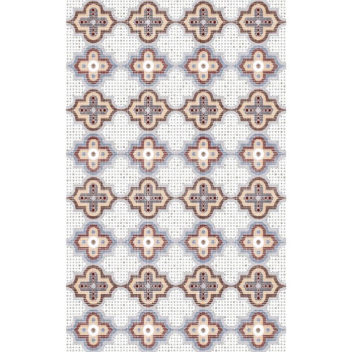 Облицовочная плитка Тренд бежевый (шахматка) 09-01-11-123 40х25см (в упаковке 1,6 кв.м)