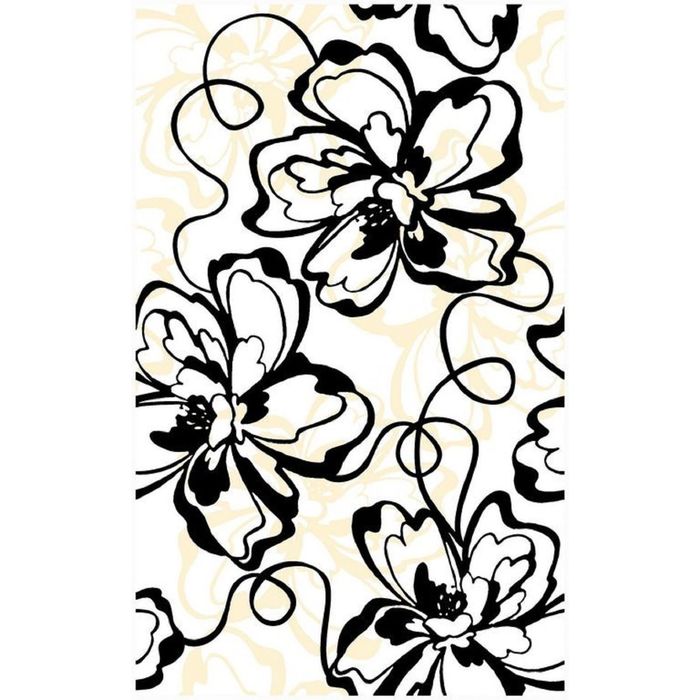 Декор 40х25см Кураж-2 черный Монро 09-00-04-050