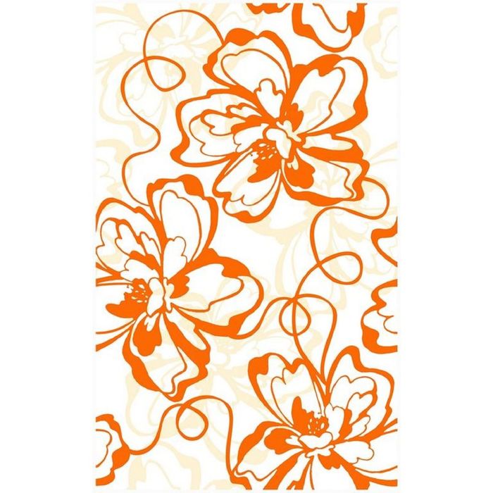 Декор 40х25см Кураж-2 оранжевый Монро 09-00-35-050
