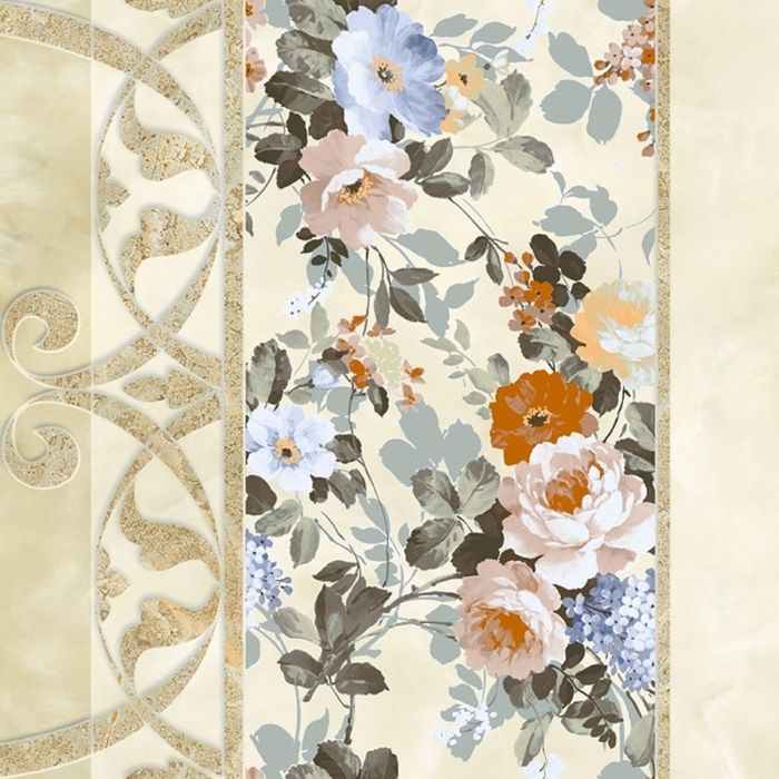 Плитка напольная Эльза зеленый 38,5х38,5см 16-00-85-081 (в упаковке 0,88 кв.м)