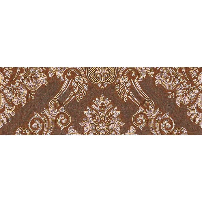 Вставка керамическая 60х20см Бретань коричневый 17-03-15-979-1 (часть панно)