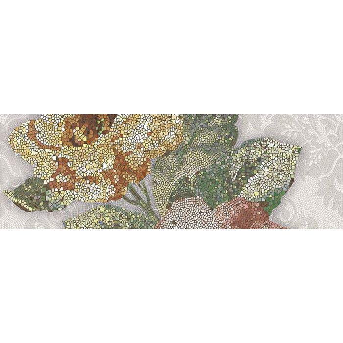 Вставка керамическая 60х20см Бретань бежевый 2 17-03-11-973-2 (часть панно)