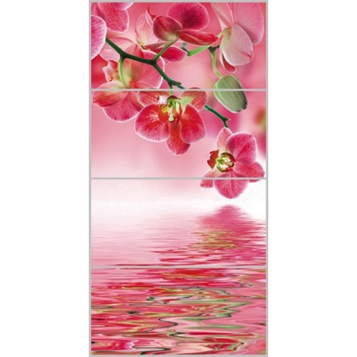 Панно вертикальное Фреш ОРХИДЕИ-1 99,6х50см SW9ORH(N)102 (набор 4 шт)