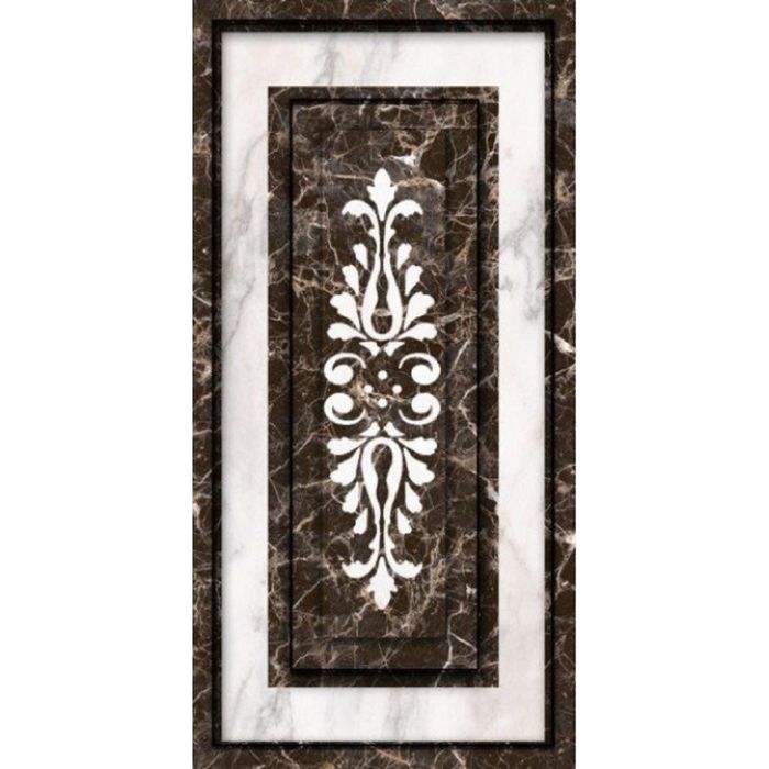 Декор 50х25см Пастораль черный 10-21-04-460