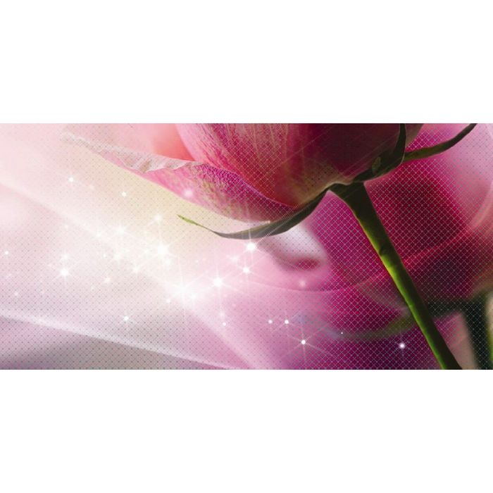 Декор 50х25см Арома розовый Ланком 10-05-41-619-2