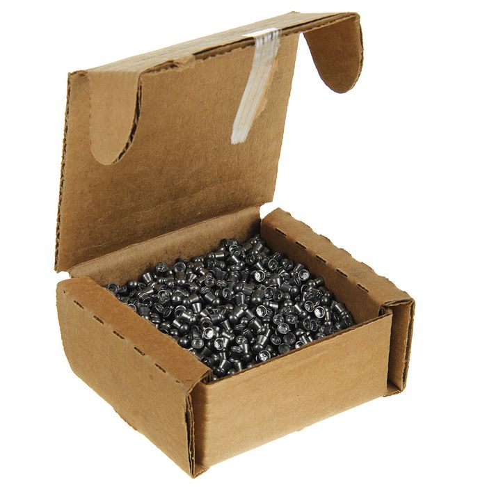 Пуля пневм. "Crosman Domed", 4,5 мм., 10,5 гран, в карт. коробке (1250 шт.) (4 в упаковке), 177HB, ш