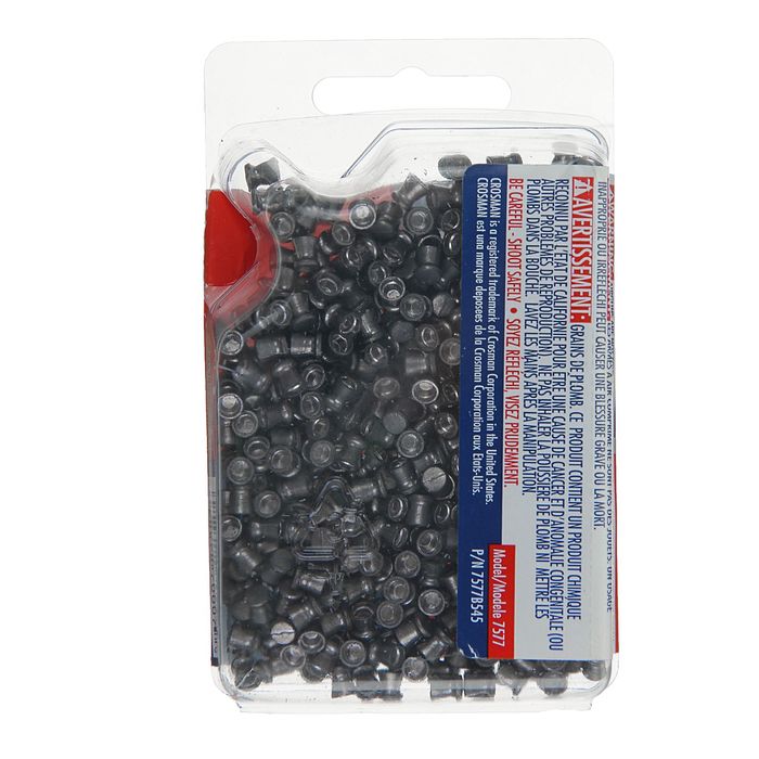 Пули пневм. "Crosman Wadcutter", 4,5 мм., 7,4 гран (500 шт.) (12 в упаковке), шт