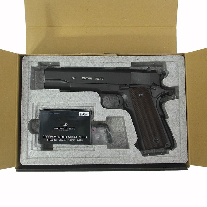 Пистолет пневматический BORNER KMB76, кал. 4,5 мм, 8.4090, шт